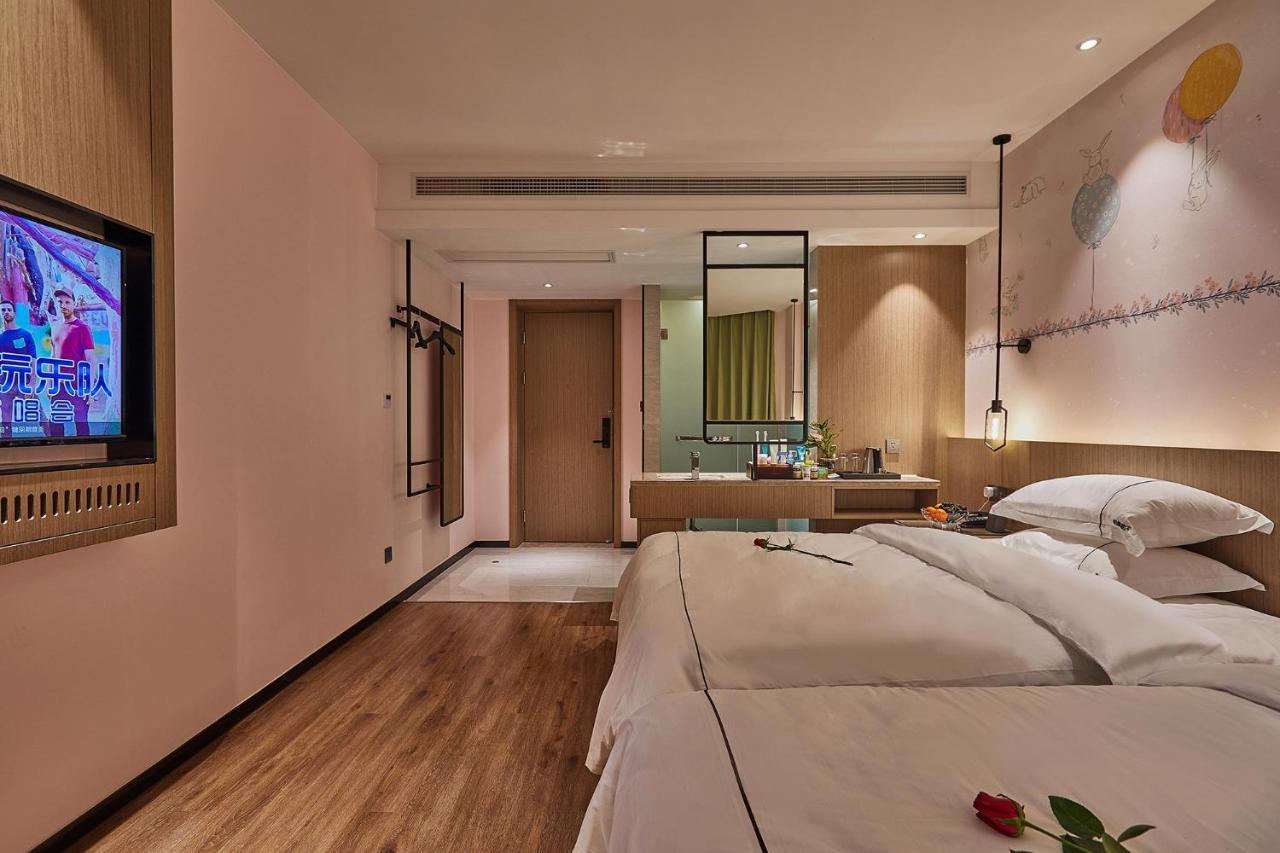 Yiwu Boman Boutique Hotel Exteriör bild